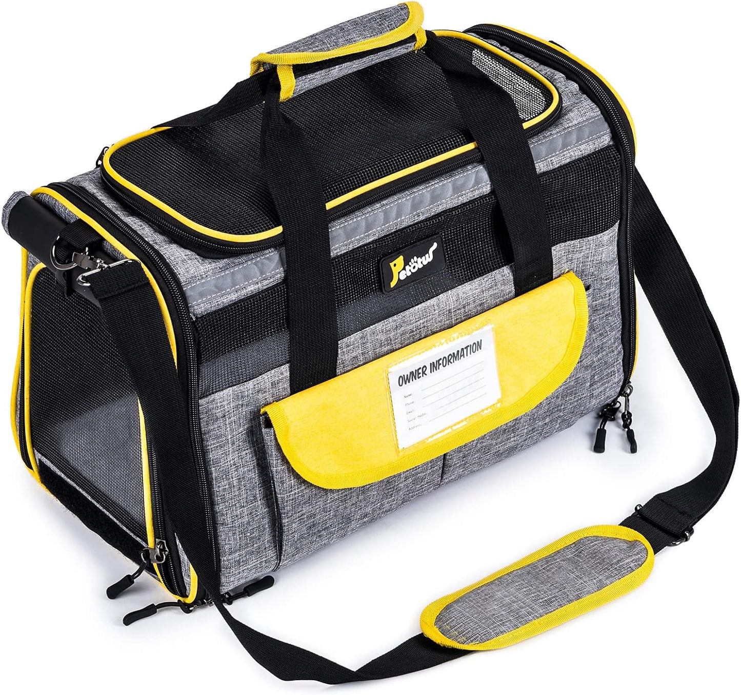 Soft-Sided Travel Carrier for Cats & Small Dogs