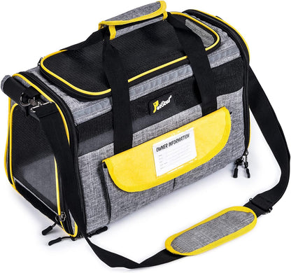 Soft-Sided Travel Carrier for Cats & Small Dogs