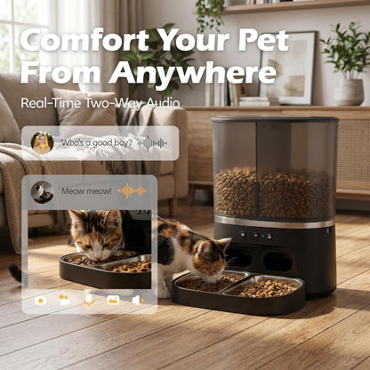 Smart Pet Feeder with Built-In Camera
