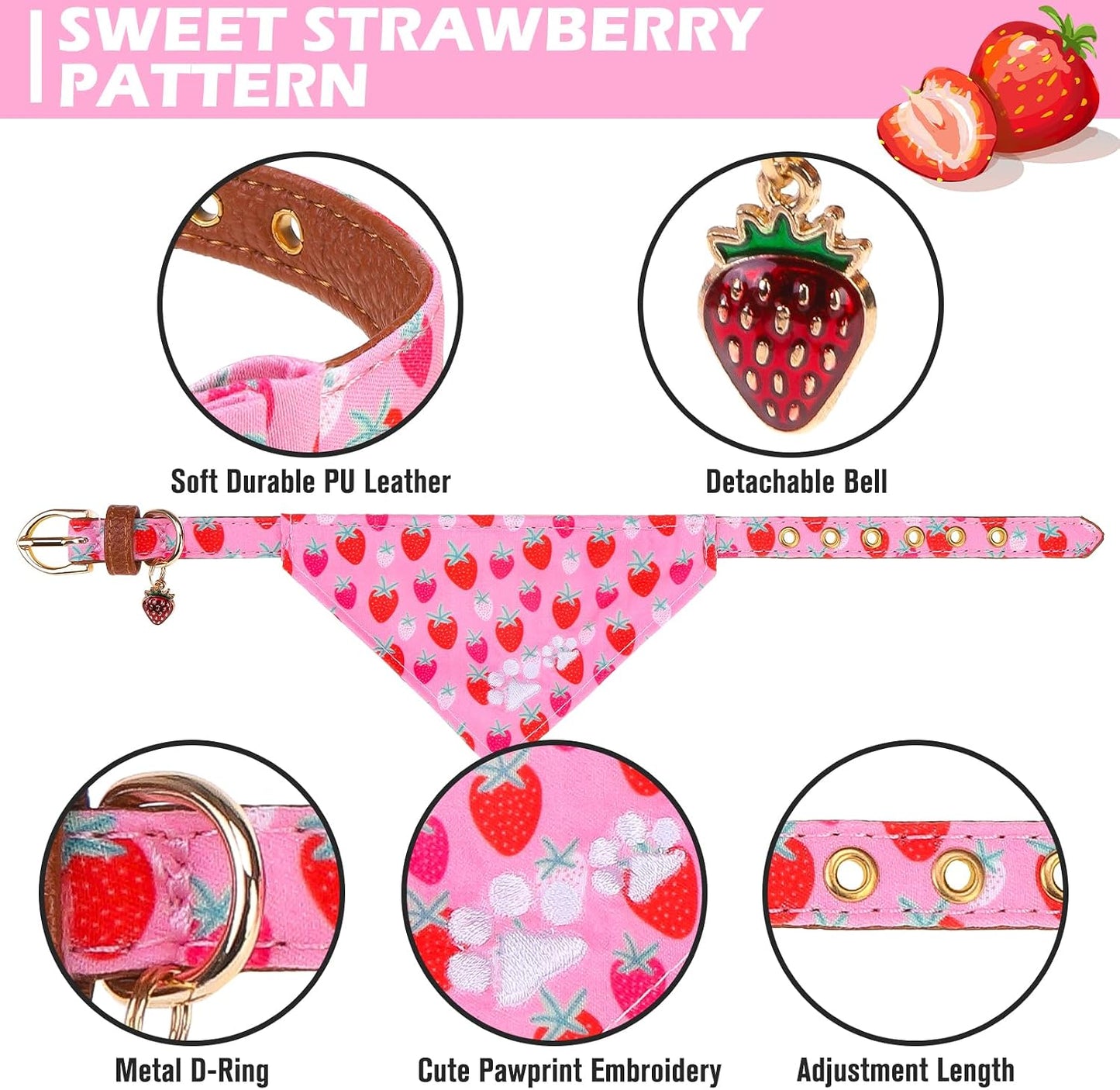 Bow Tie Collar & Leash Set
