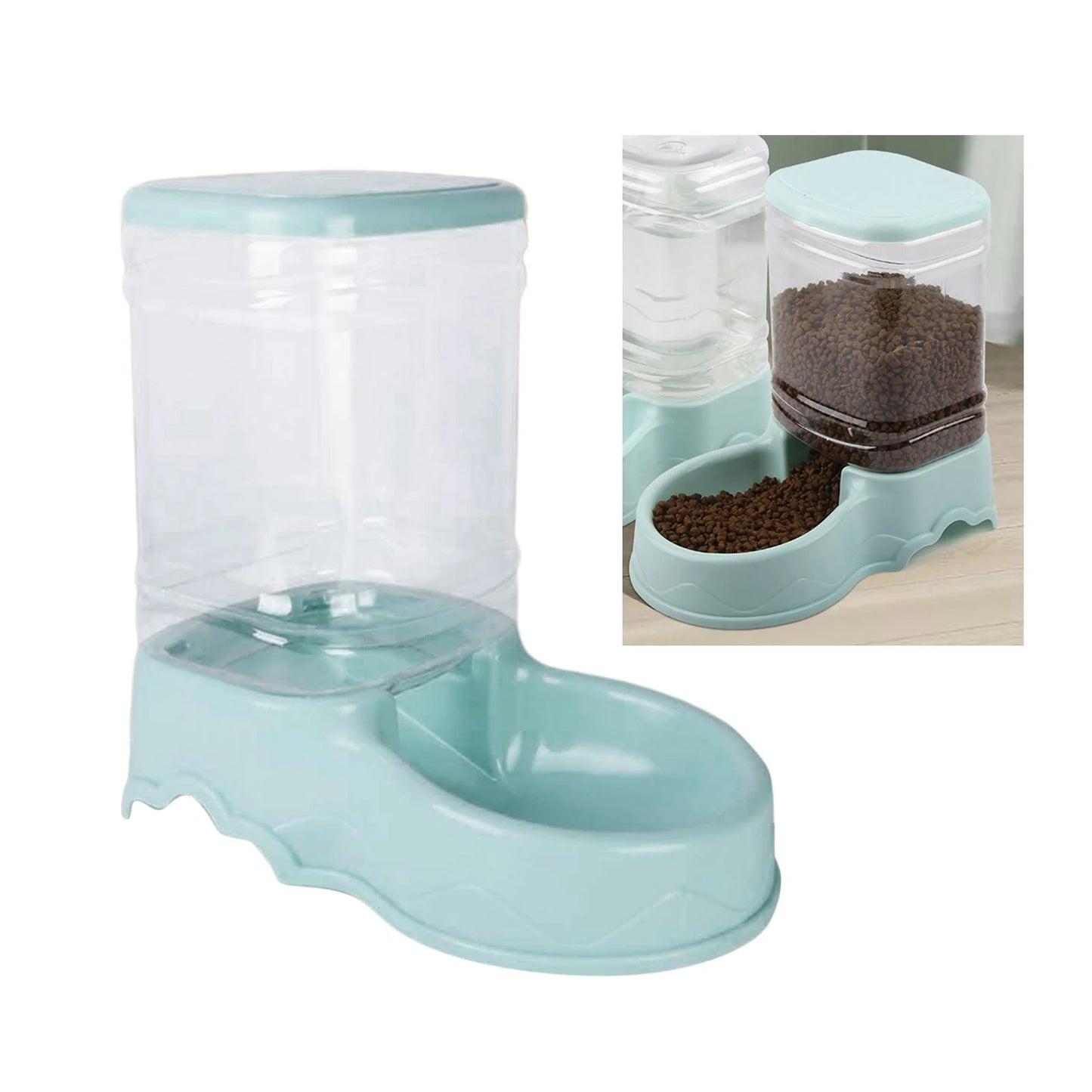 Automatic Food & Water Dispenser for Pets