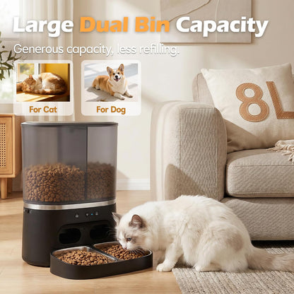 Smart Pet Feeder with Built-In Camera