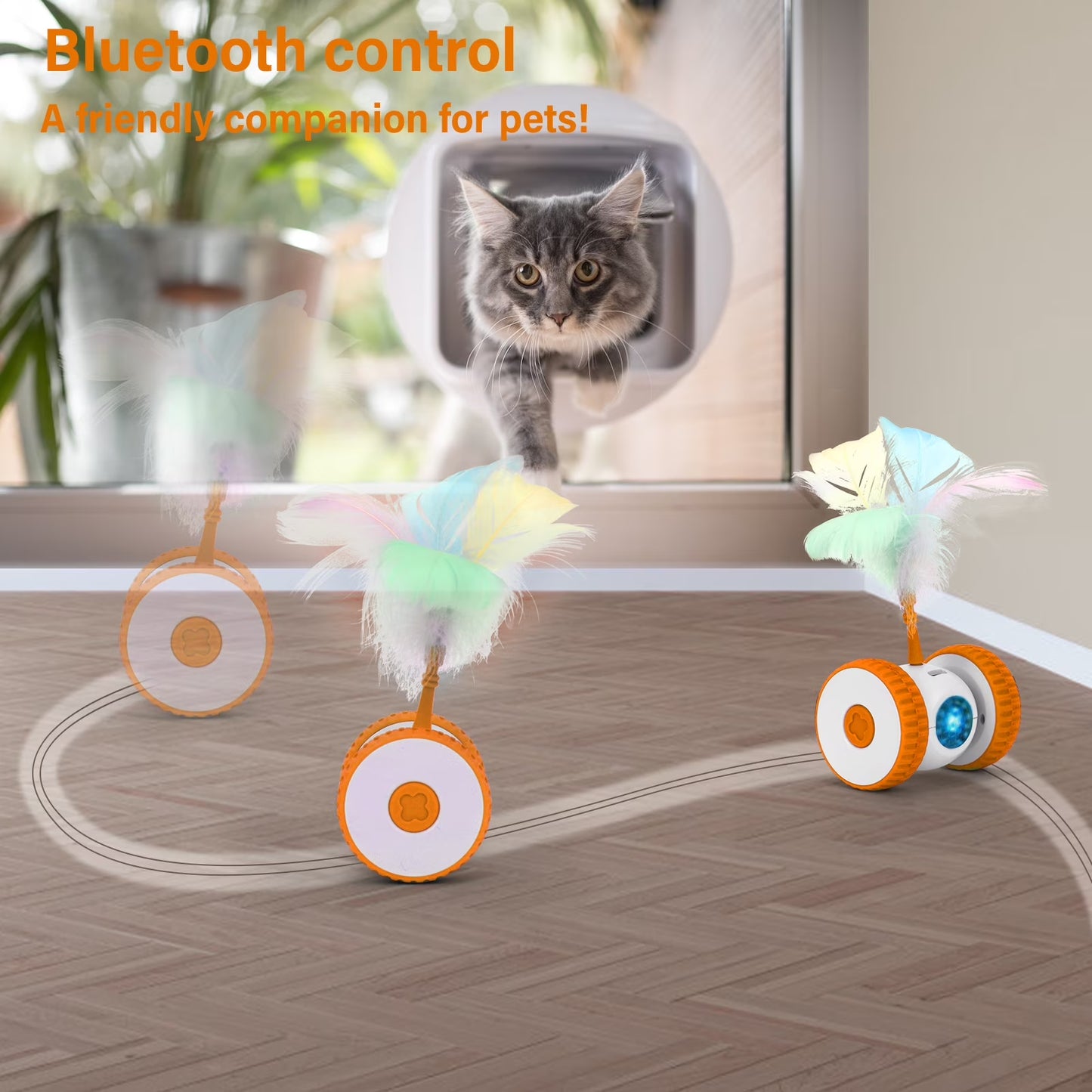 Remote-Control Hunt Toy for Cats