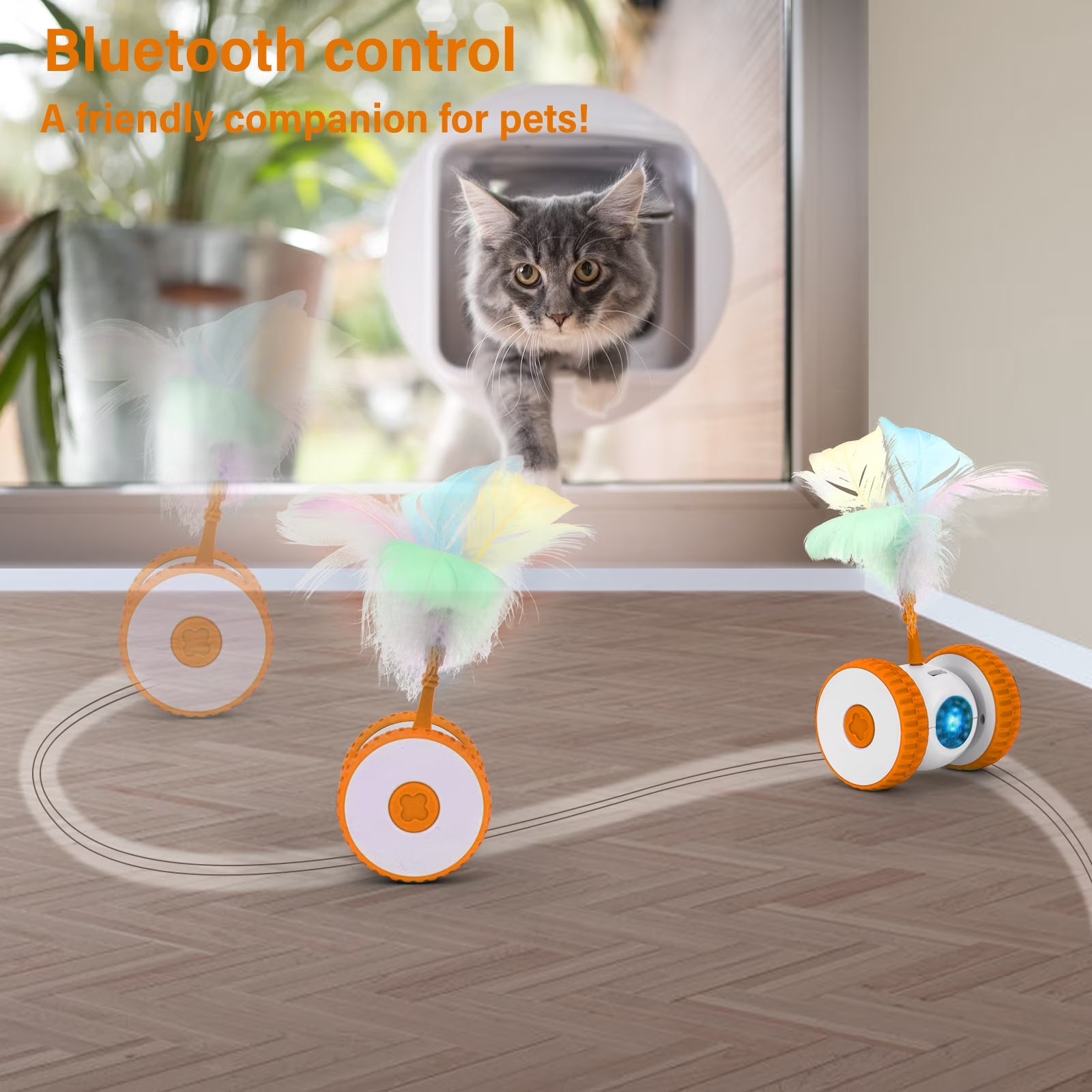 Remote-Control Hunt Toy for Cats