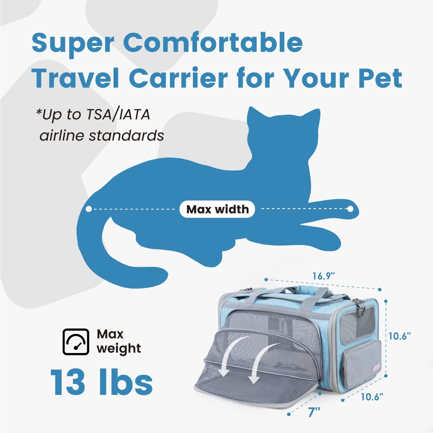 Airline-Approved Collapsible Pet Carrier