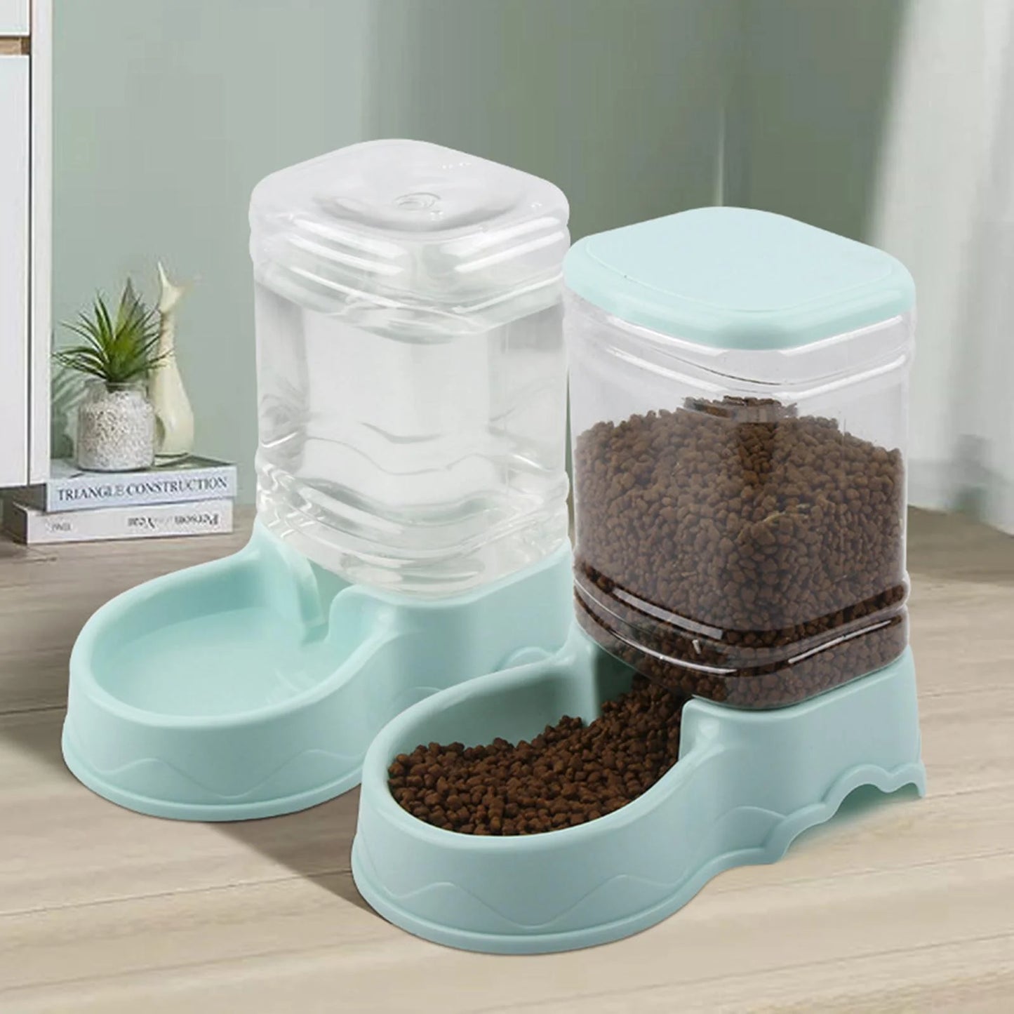 Automatic Food & Water Dispenser for Pets