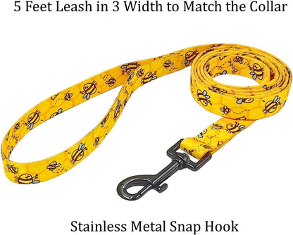 Busy Bee Collar & Leash Set