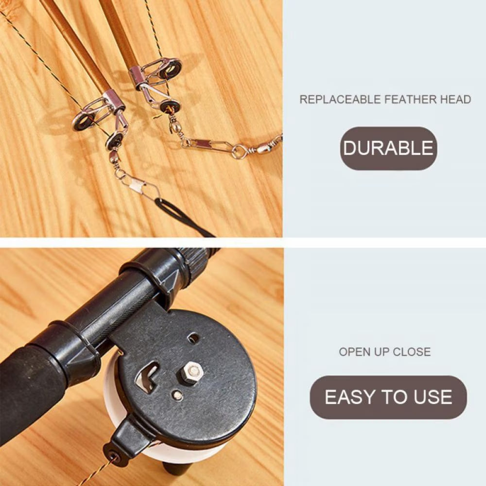 Fishing Pole Wand Toy for Cats