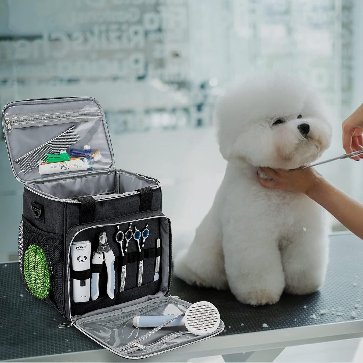 Grooming Supplies Tote Bag