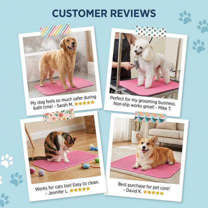Non-Slip Grooming Table Mat
