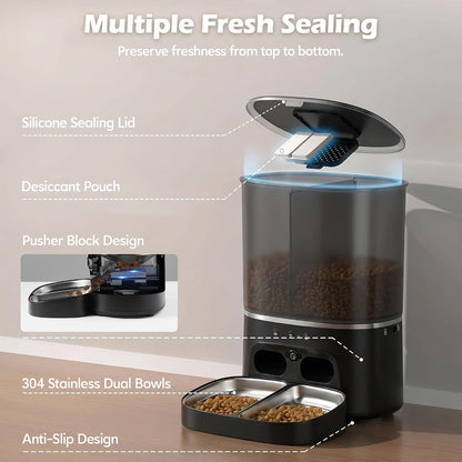 Smart Pet Feeder with Built-In Camera