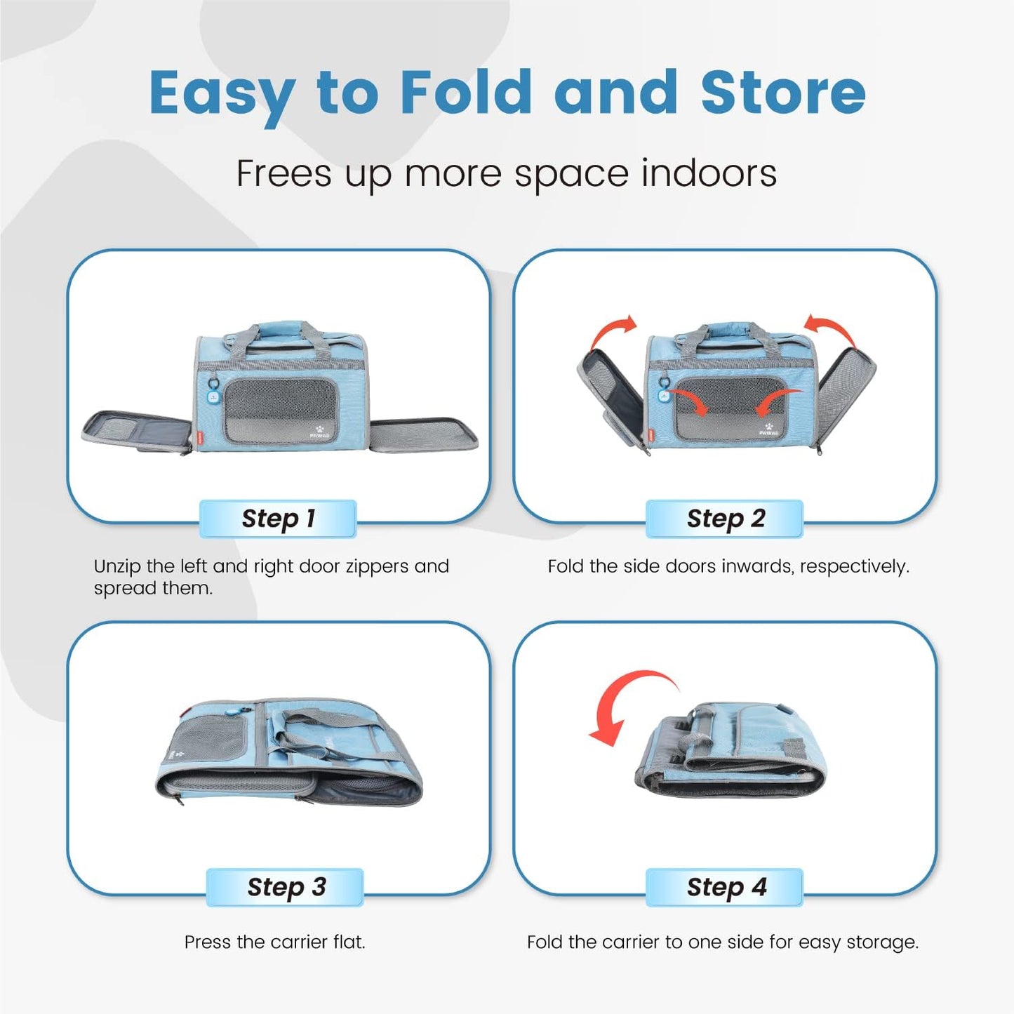 Airline-Approved Collapsible Pet Carrier
