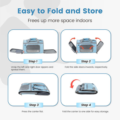 Airline-Approved Collapsible Pet Carrier