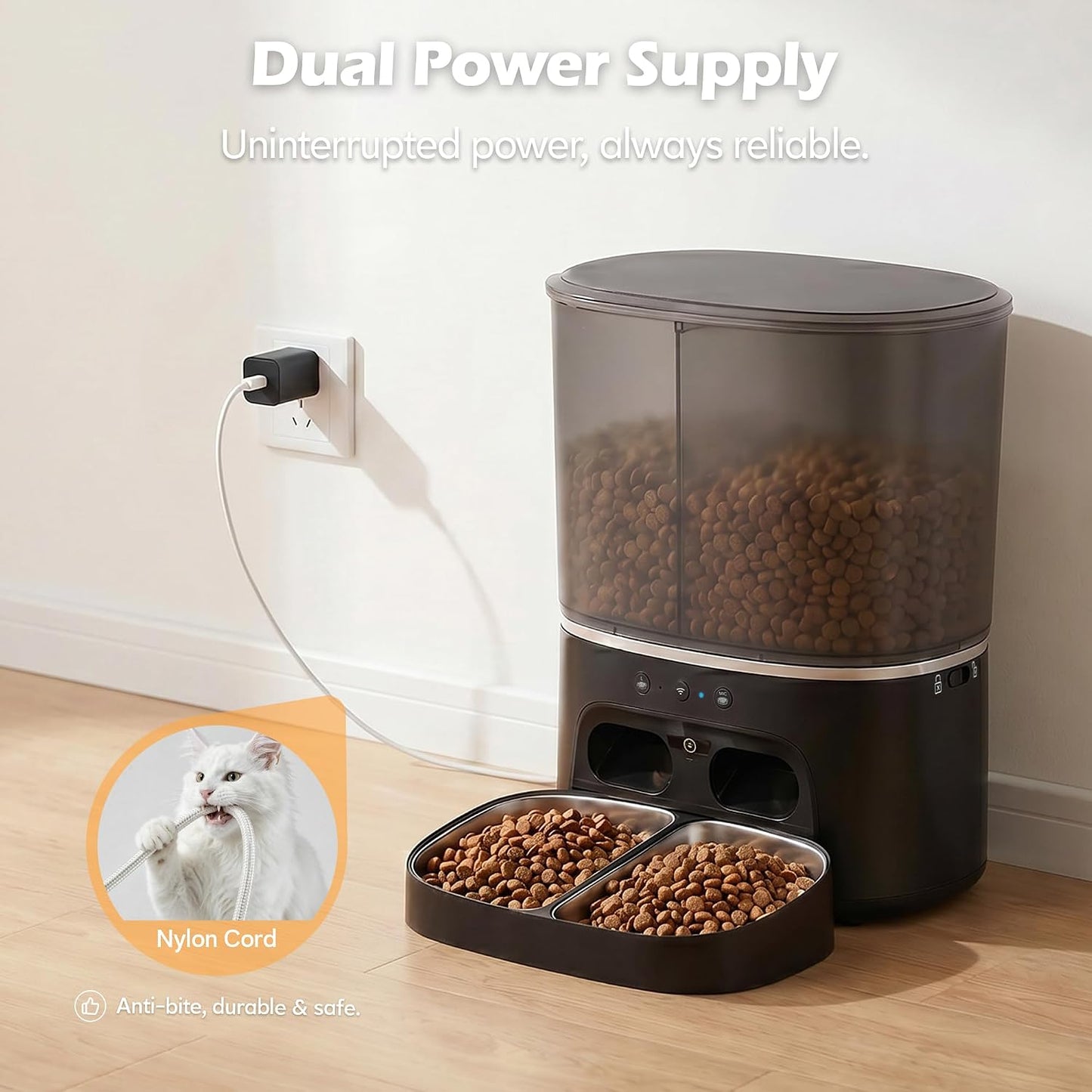 Smart Pet Feeder with Built-In Camera