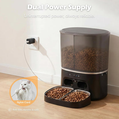 Smart Pet Feeder with Built-In Camera