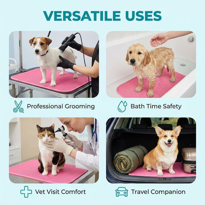 Non-Slip Grooming Table Mat