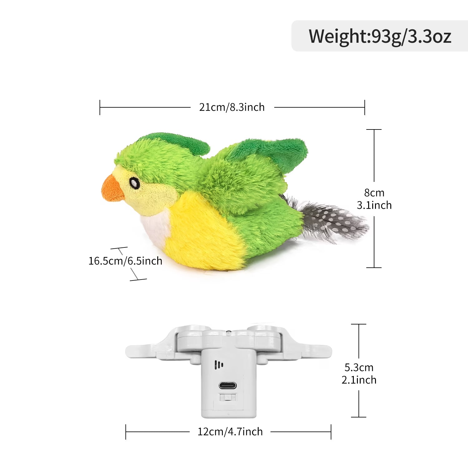 Flapping Bird Toy for Cats